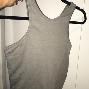 Lululemon grey workout tank